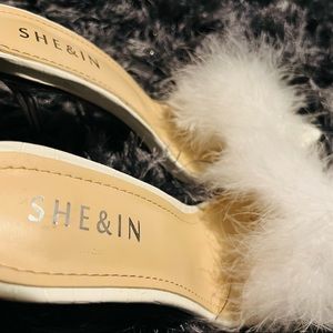 Shein Furry heels